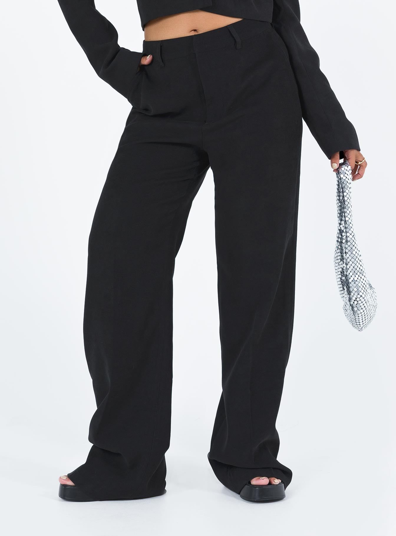 Tetley Pants Black sold by Princess Polly