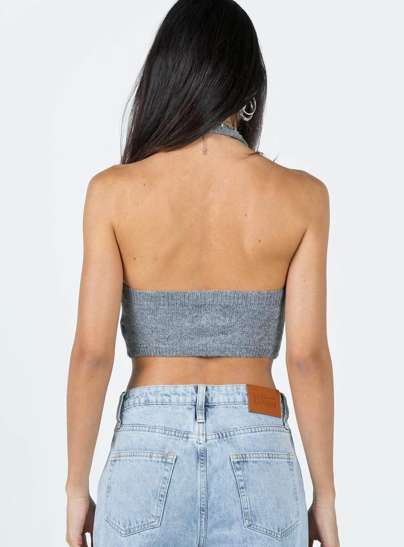 Waterbell Top Grey sold by Princess Polly product image thumbnail 5