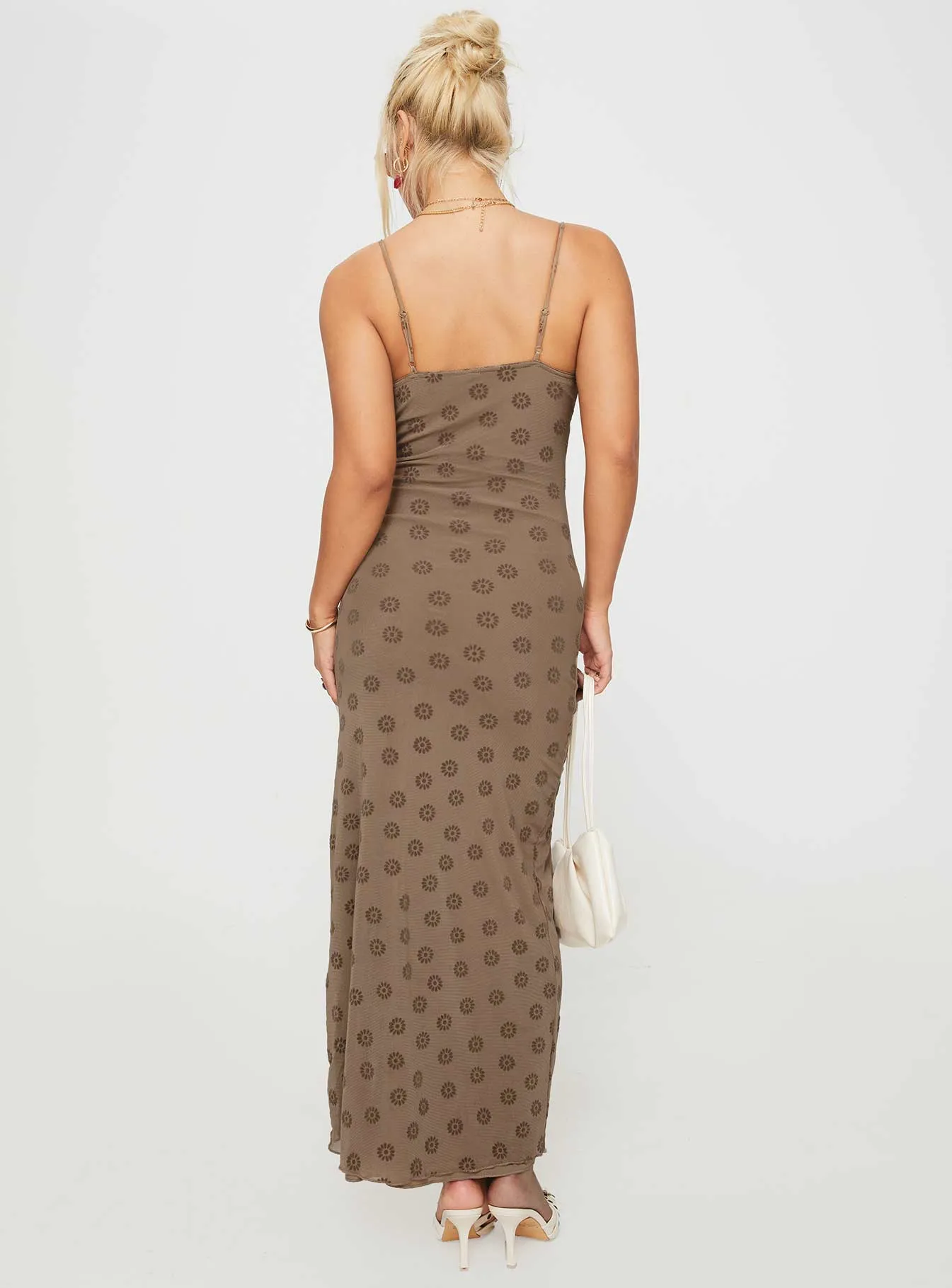 Darsih Maxi Dress Light Brown sold by Princess Polly product image thumbnail 5