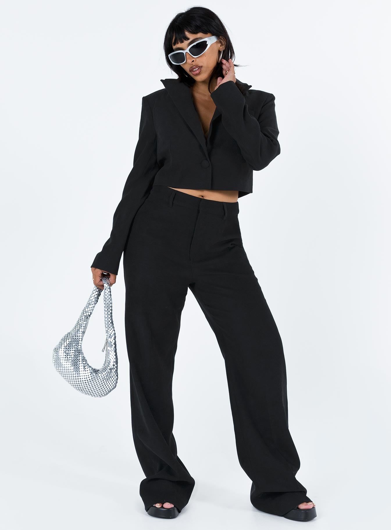 Tetley Pants Black sold by Princess Polly product image thumbnail 2