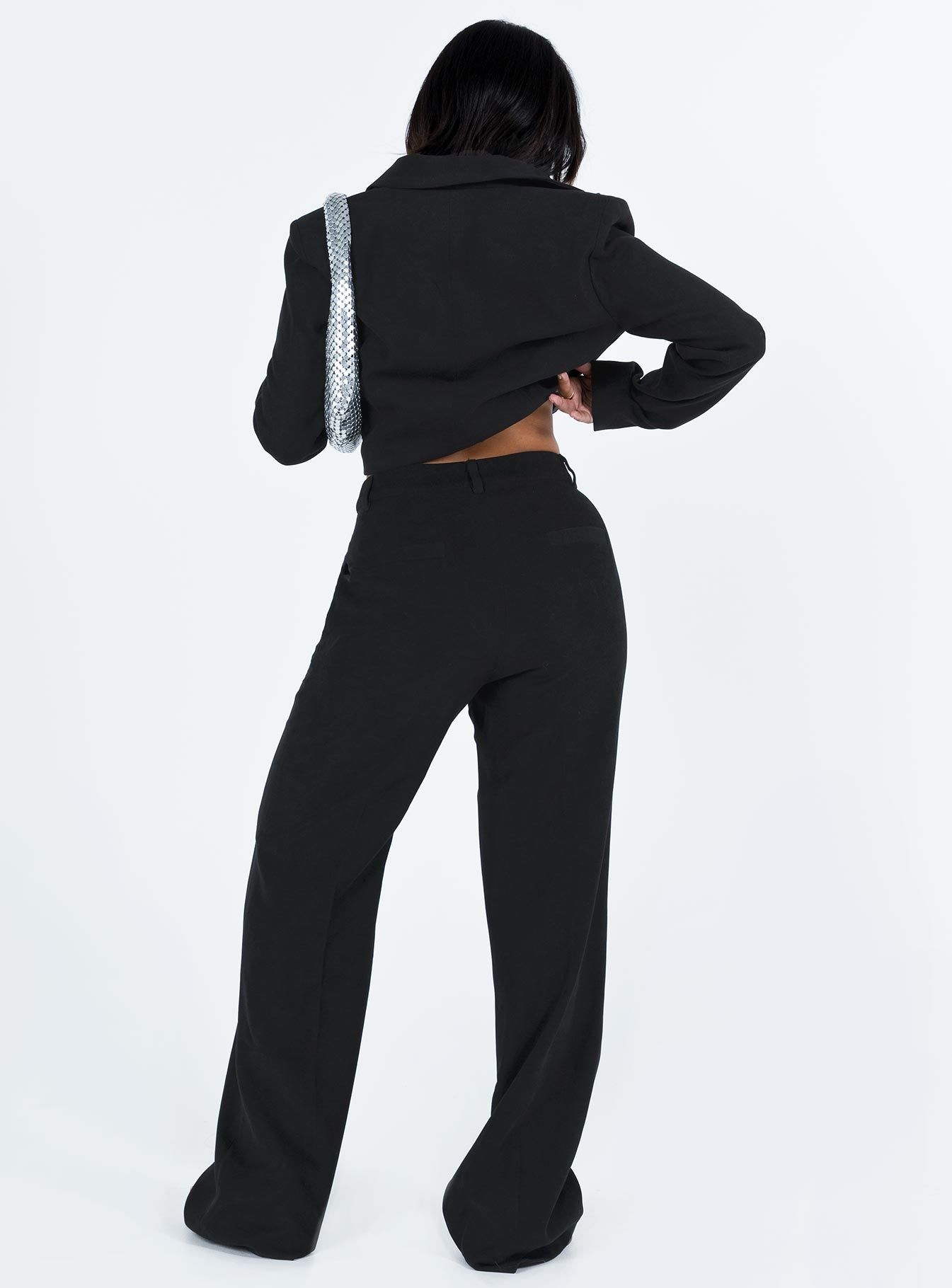 Tetley Pants Black sold by Princess Polly product image thumbnail 4