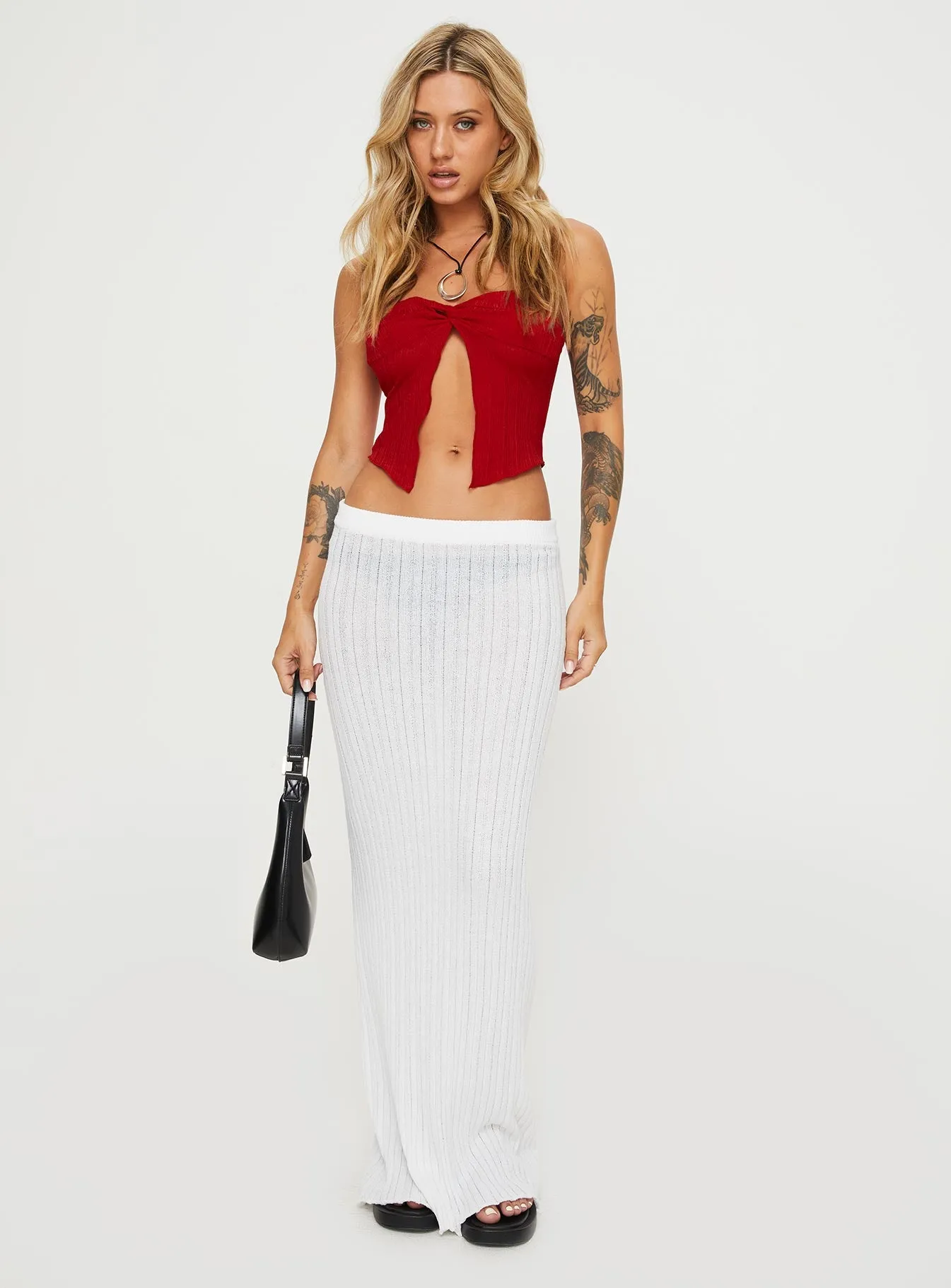 Mani Top Red sold by Princess Polly product image thumbnail 3