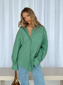 Lindford Shirt Green sold by Princess Polly