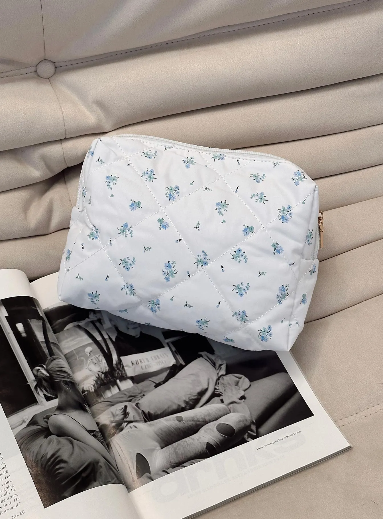 Mulberry Cosmetic Case White Floral sold by Princess Polly