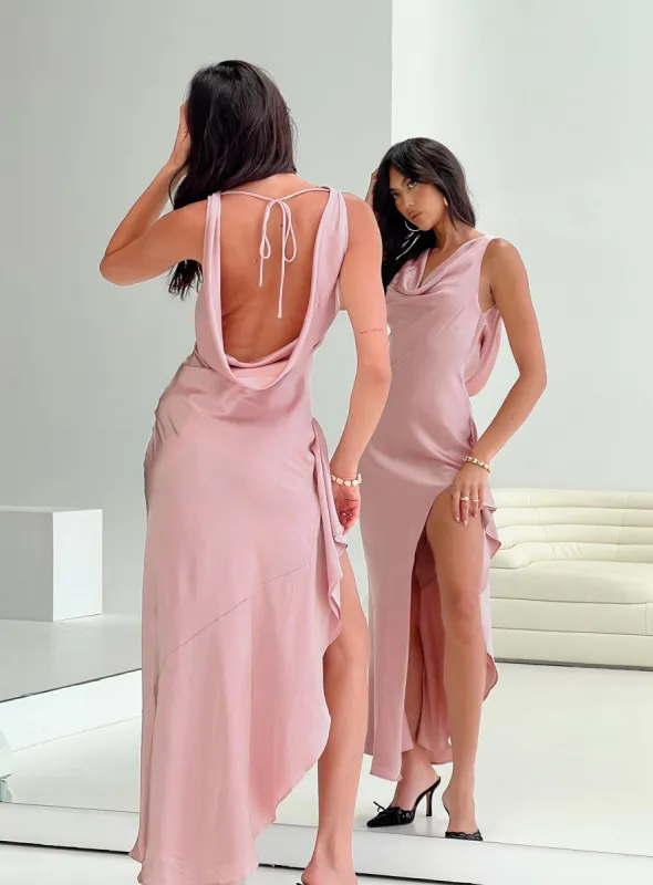 Hold Me Tight Maxi Dress Pink sold by Princess Polly