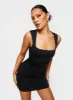 Manon Mini Dress Black sold by Princess Polly