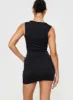 Manon Mini Dress Black sold by Princess Polly