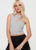 Dainty Dreams Top Grey sold by Princess Polly