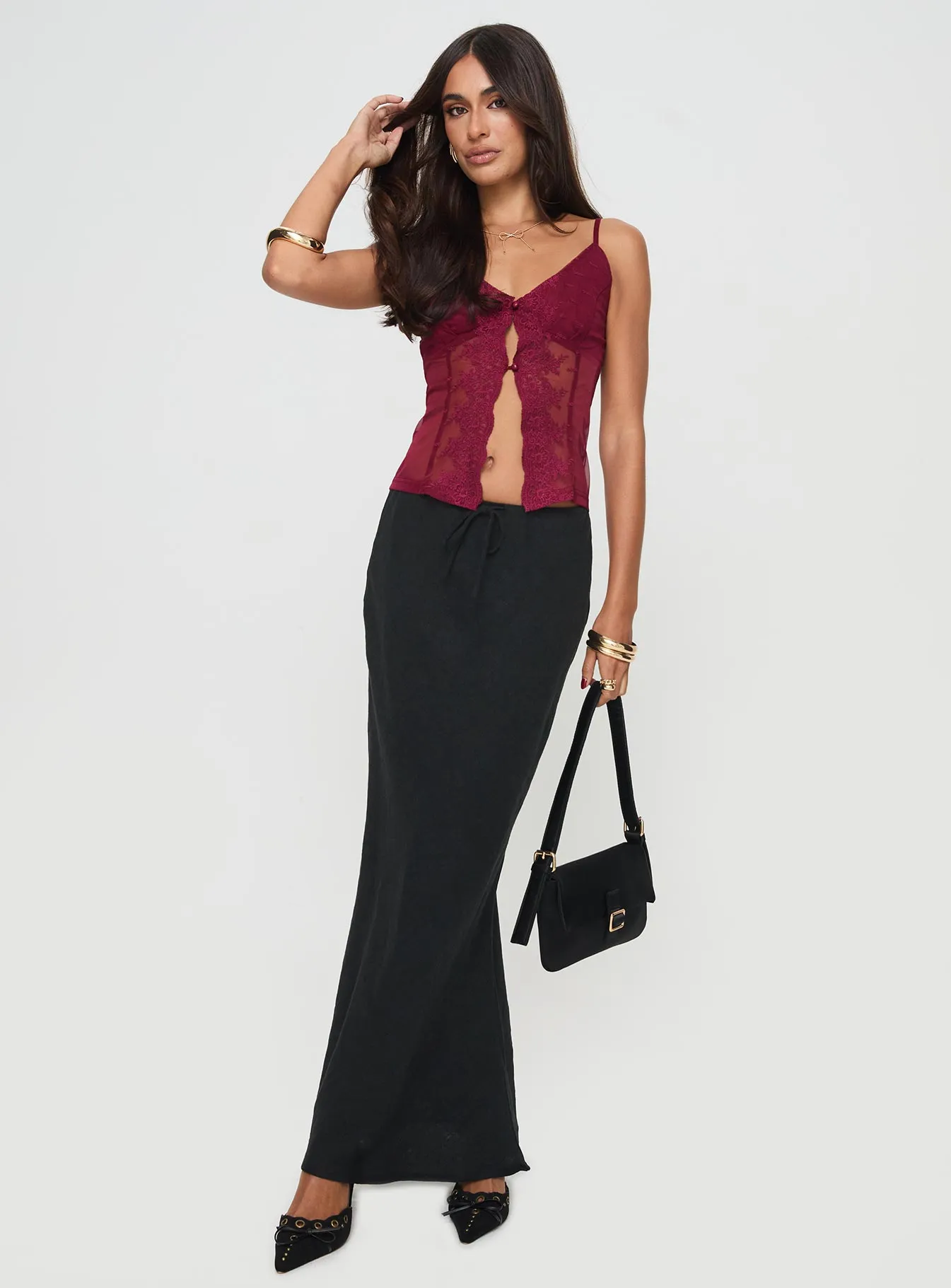 Singers Top Red sold by Princess Polly product image thumbnail 2