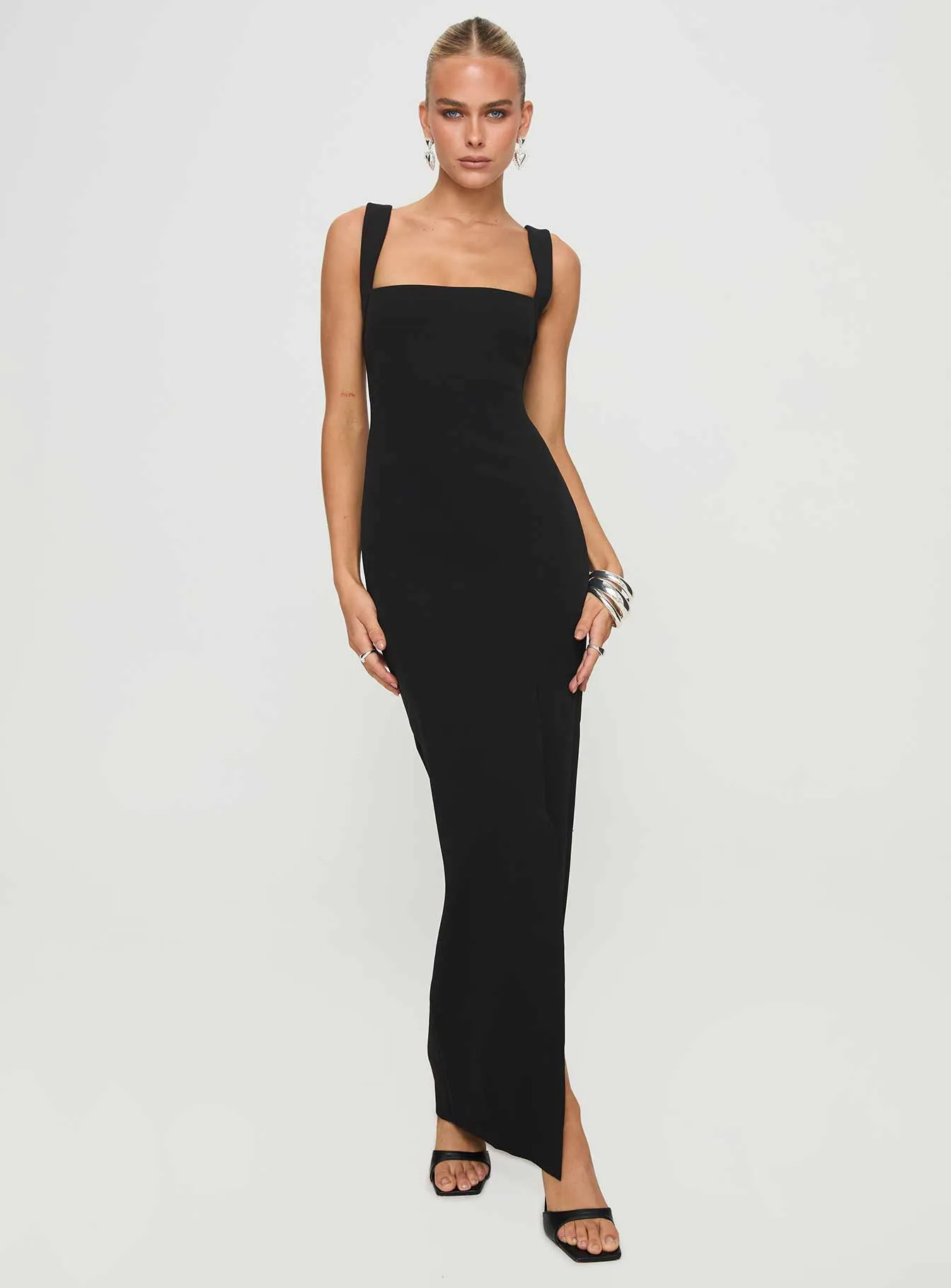 Bombshell Maxi Dress Black sold by Princess Polly product image thumbnail 3