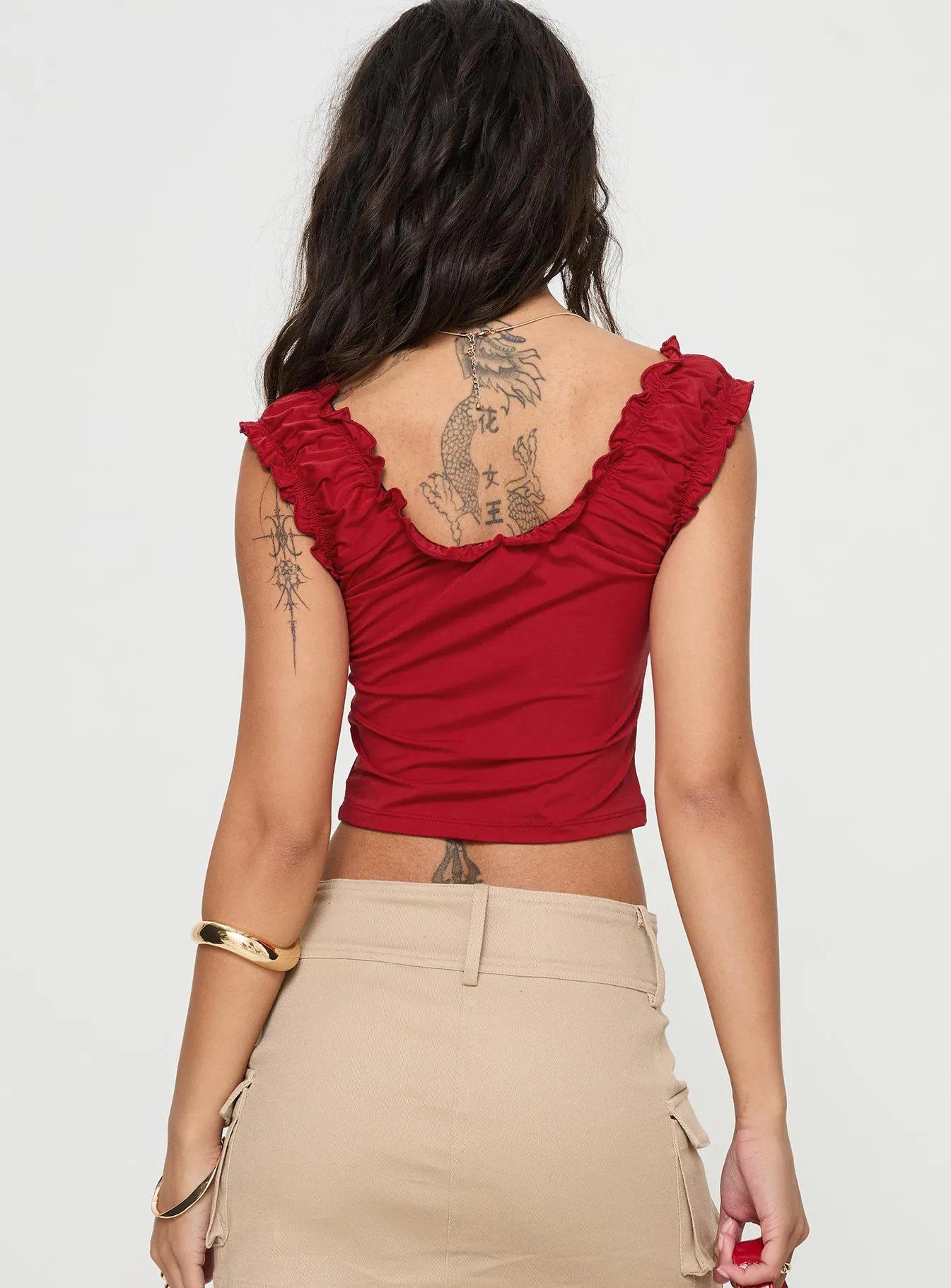 Sharnee Top Red sold by Princess Polly product image thumbnail 5