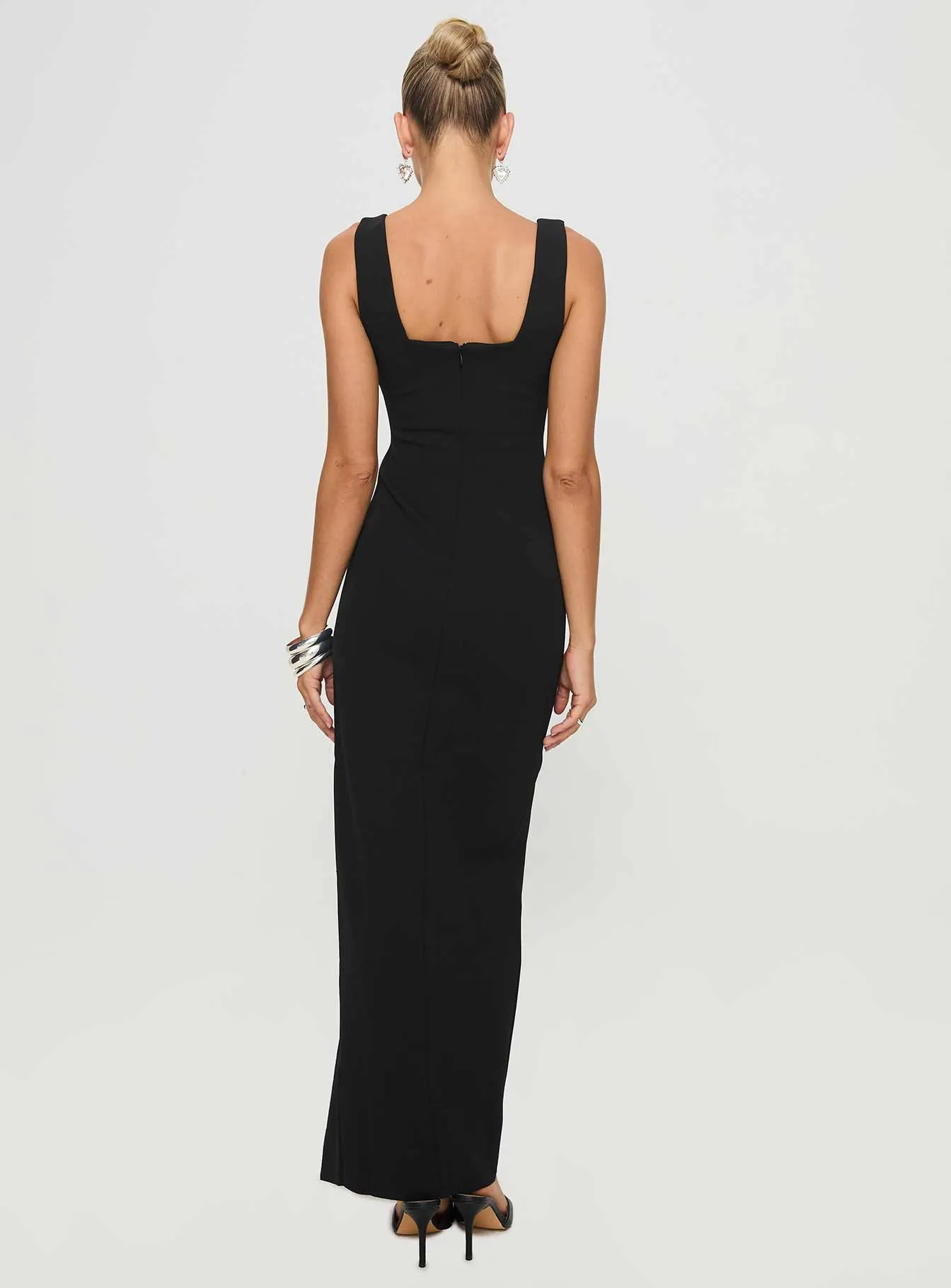 Bombshell Maxi Dress Black sold by Princess Polly product image thumbnail 5