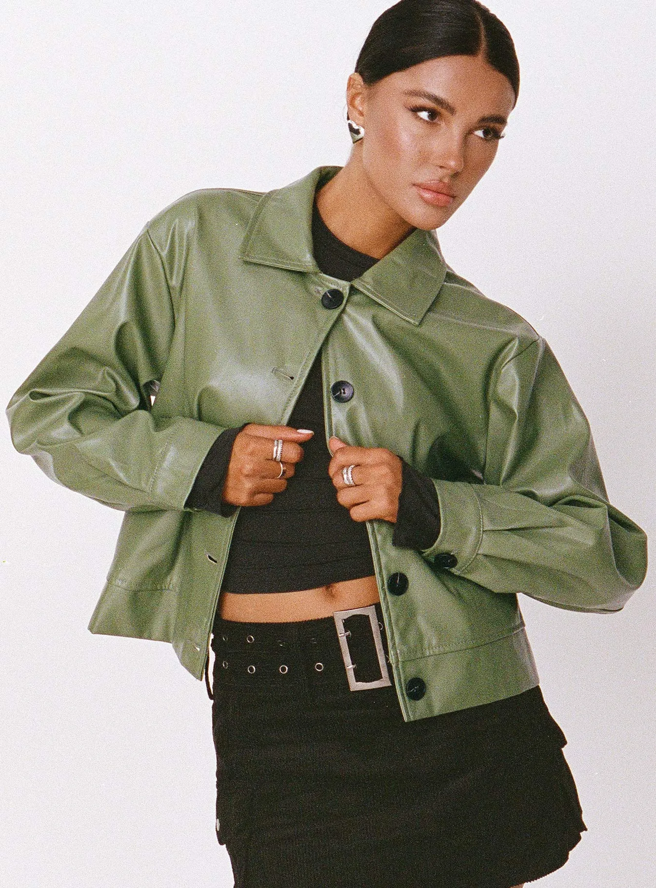 Hambleton Jacket Green sold by Princess Polly product image thumbnail 2