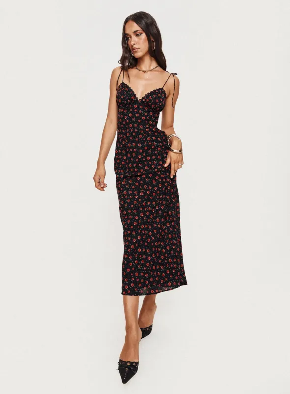 Archerfield Maxi Dress Black sold by Princess Polly
