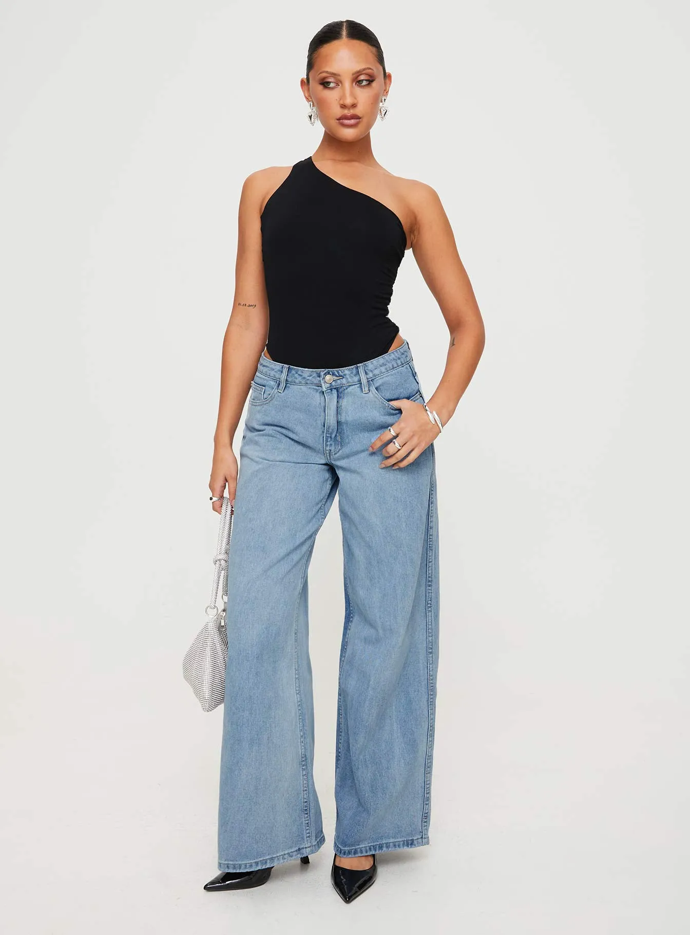 Seema Bodysuit Black sold by Princess Polly product image thumbnail 3