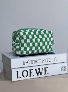Zinny Cosmetics Case Green / White sold by Princess Polly