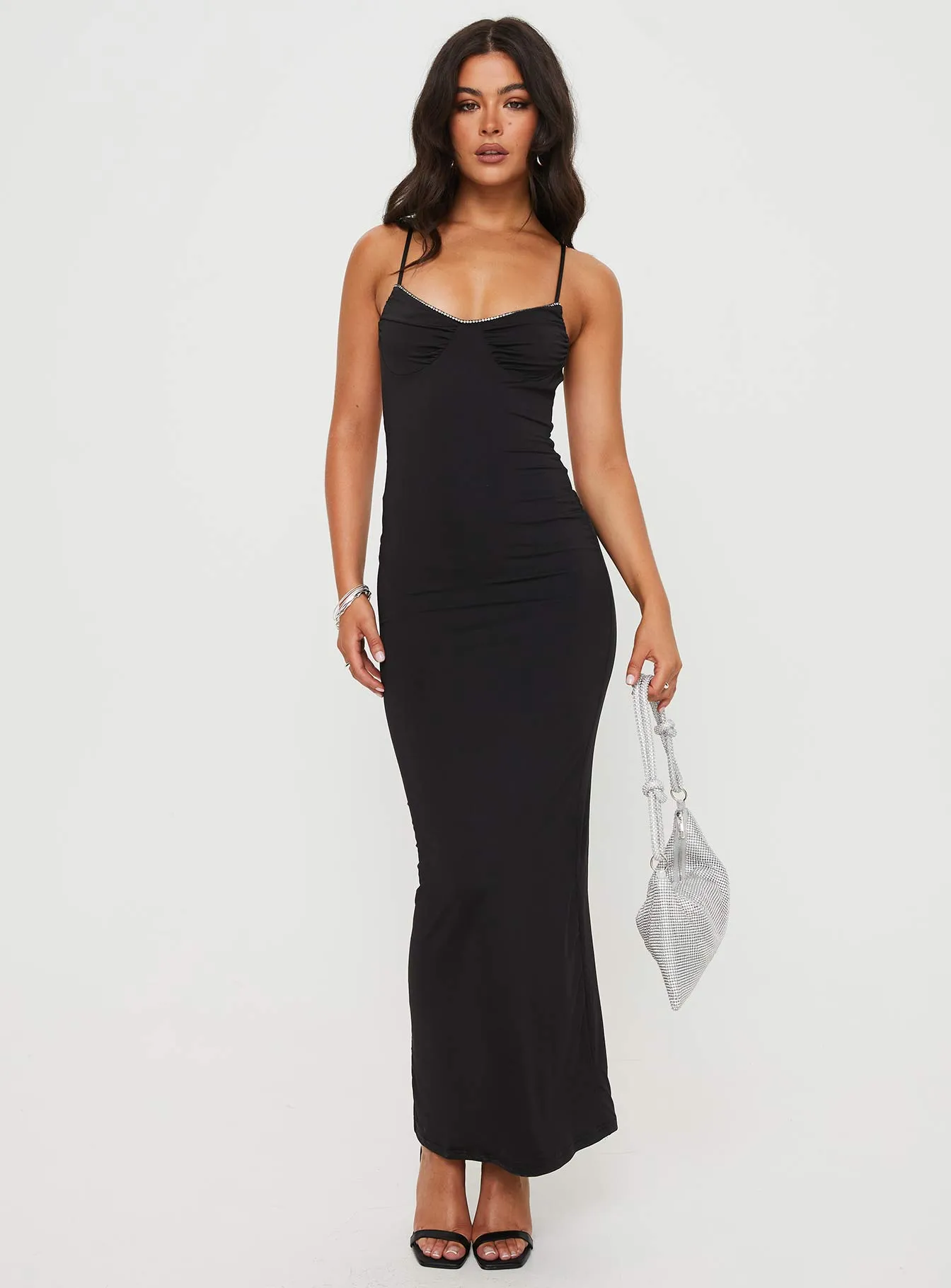 Kerani Maxi Dress Black sold by Princess Polly product image thumbnail 3