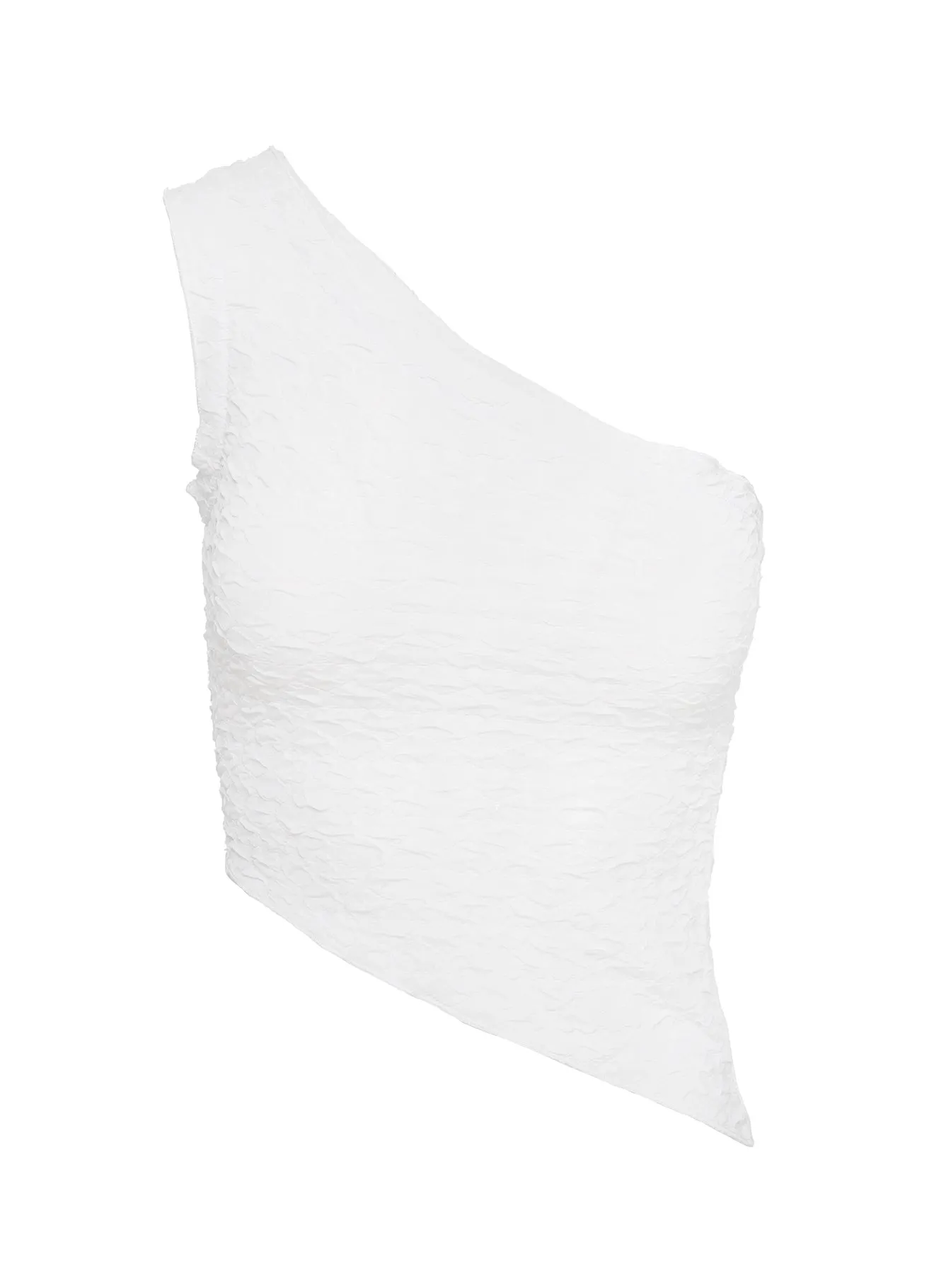Gema One Shoulder Top White sold by Princess Polly product image thumbnail 5