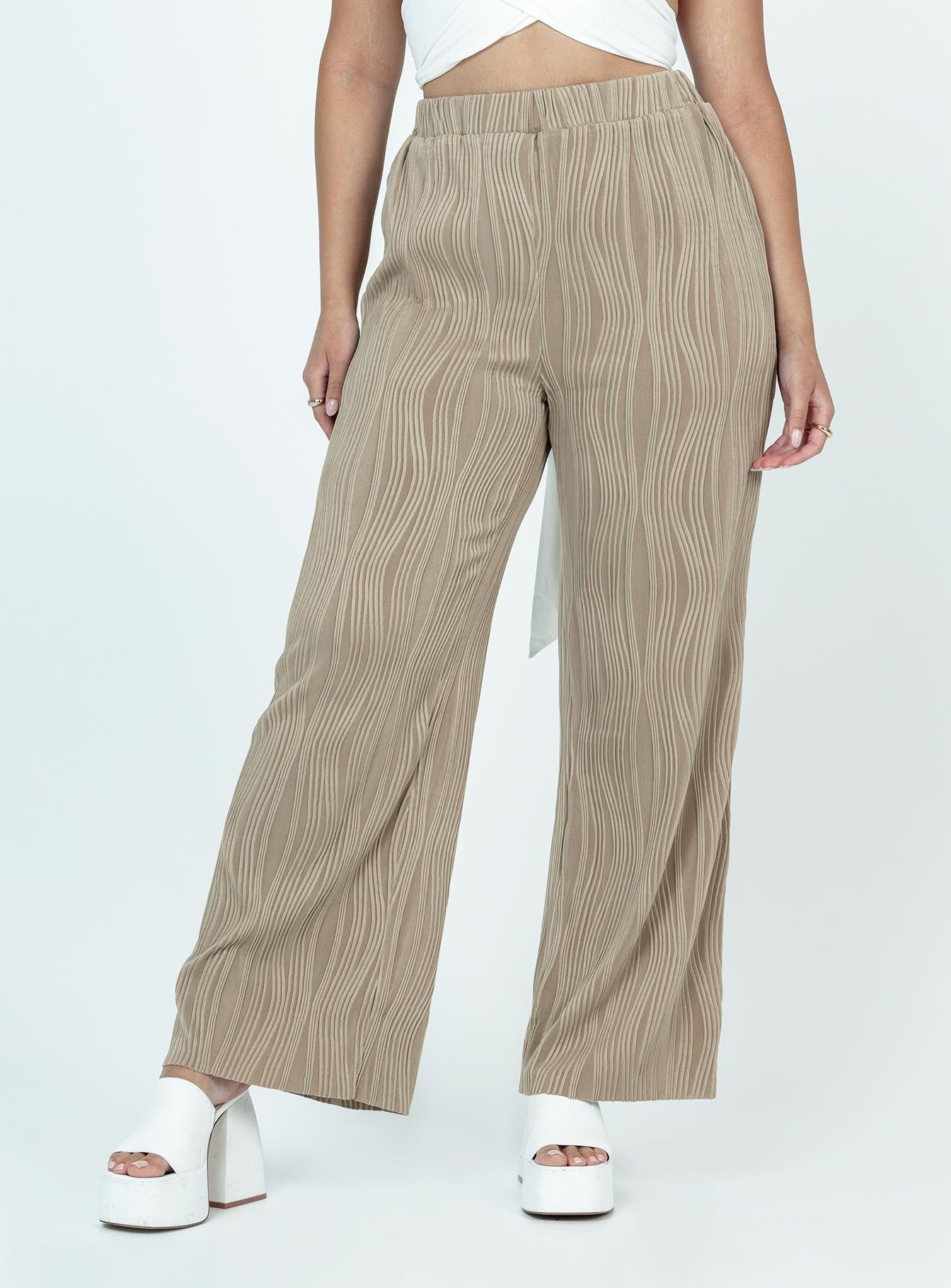 Bettina Pants Beige sold by Princess Polly product image thumbnail 2