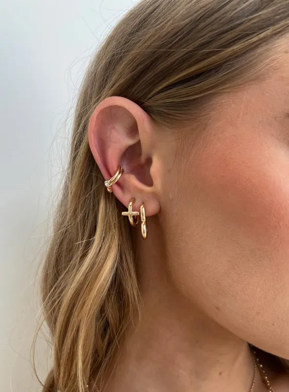 Marilen Earring Pack Gold sold by Princess Polly