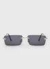 Indi Sunglasses Black / Gold sold by Princess Polly