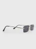Indi Sunglasses Black / Gold sold by Princess Polly