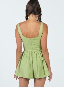 Judson Romper Green sold by Princess Polly