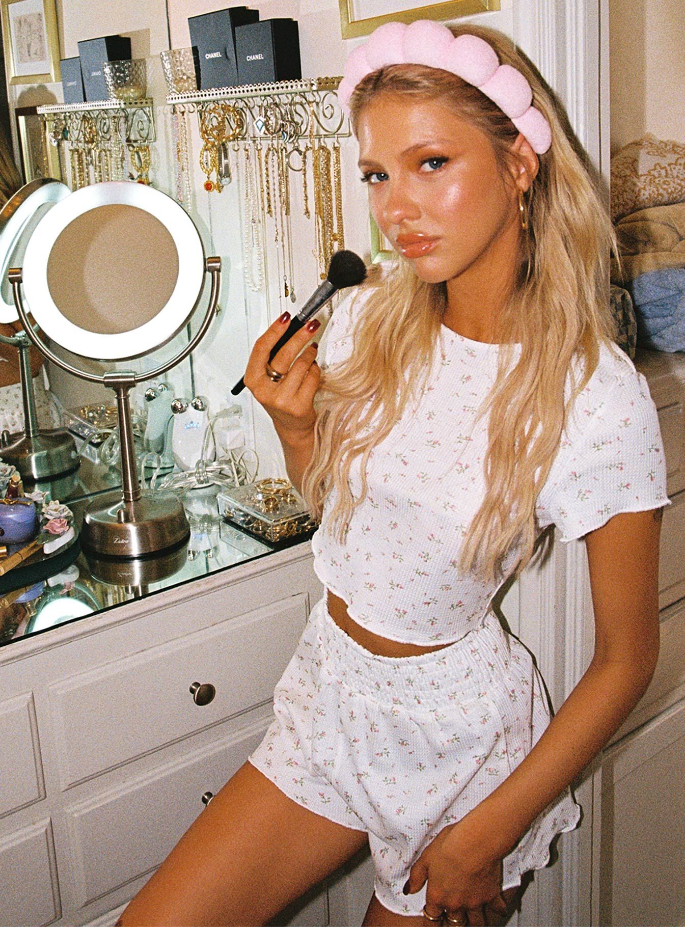 Patton Set White Floral sold by Princess Polly