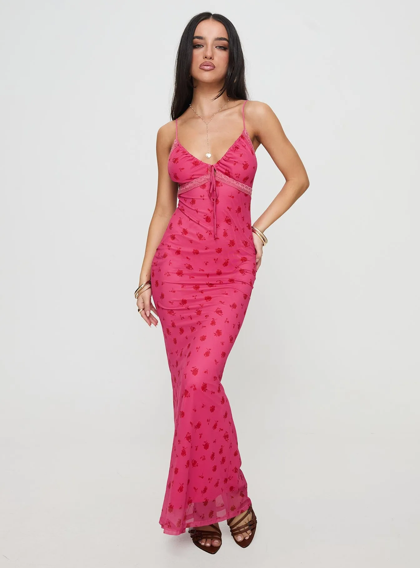 Nevelle Dress Pink Floral sold by Princess Polly product image thumbnail 2