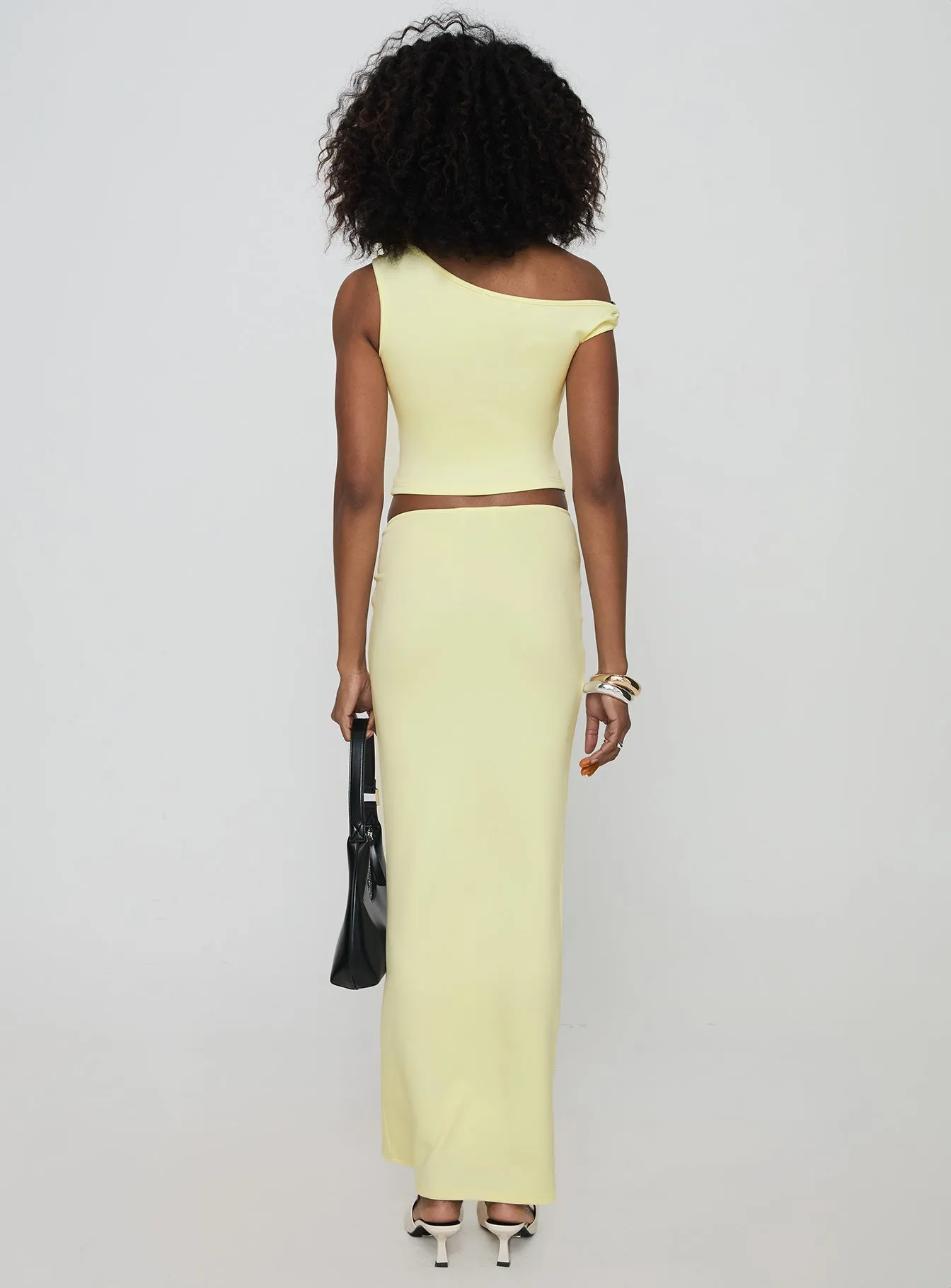 Whiley Maxi Skirt Cream sold by Princess Polly product image thumbnail 5