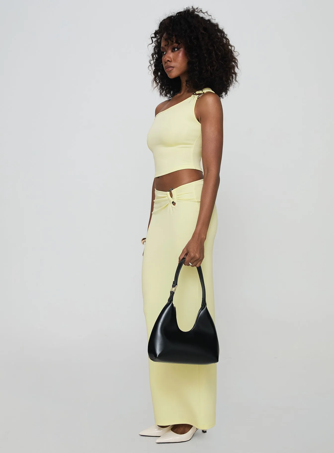 Whiley Maxi Skirt Cream sold by Princess Polly product image thumbnail 4