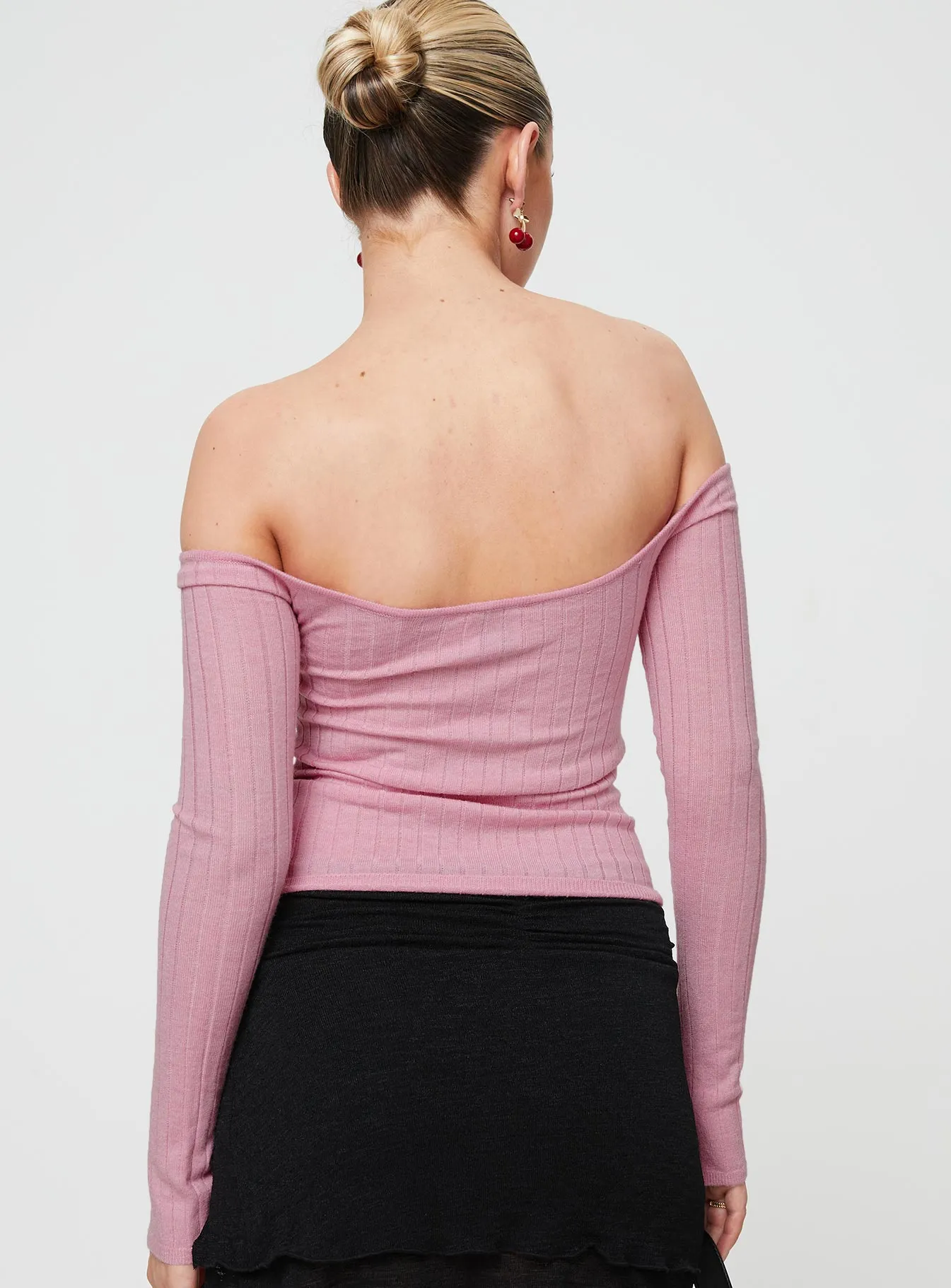 Adalia Long Sleeve Top Pink sold by Princess Polly product image thumbnail 5