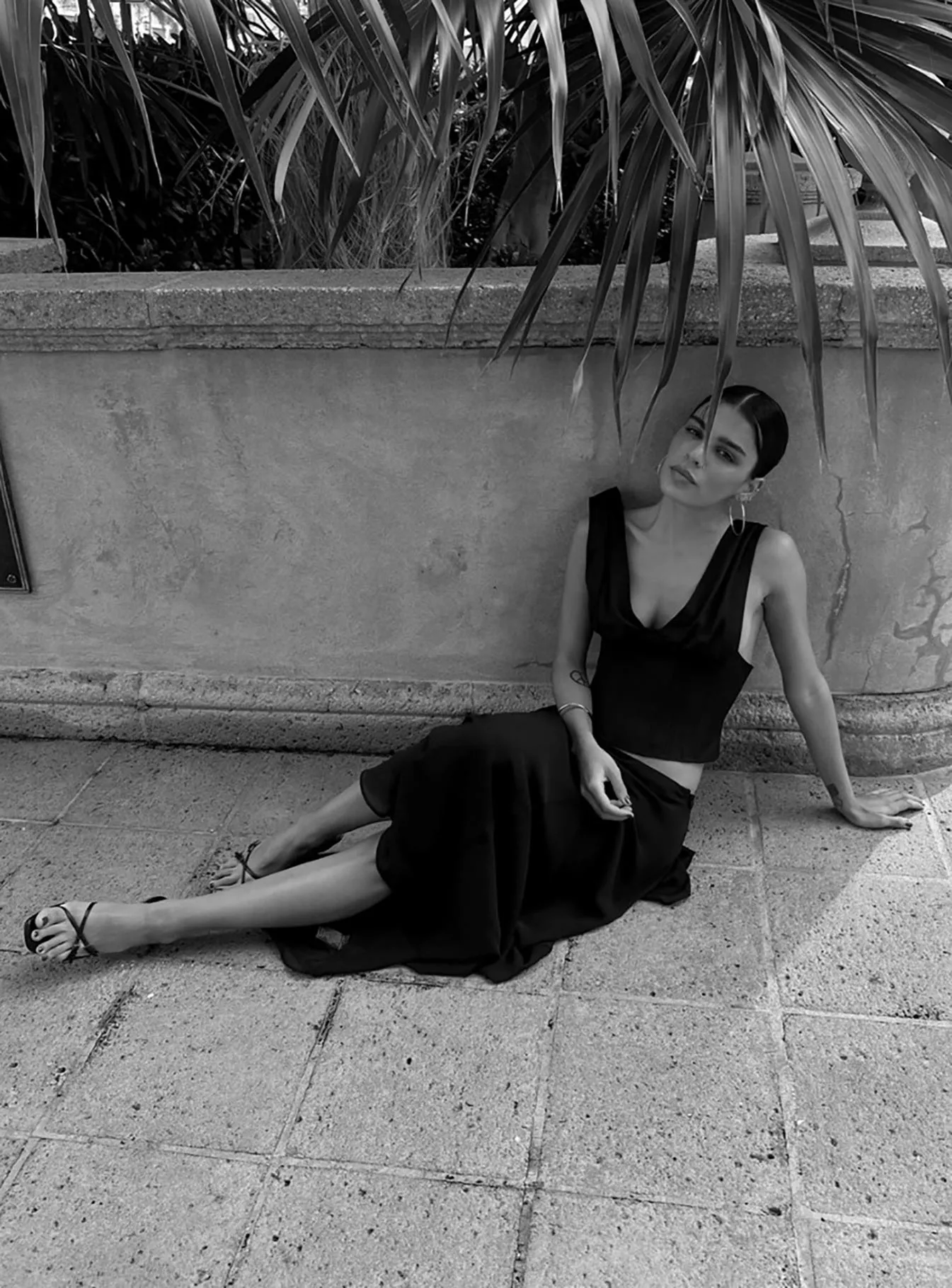 Hacienda Corset Top Black sold by Princess Polly