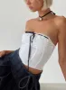 Elkin Strapless Top White sold by Princess Polly