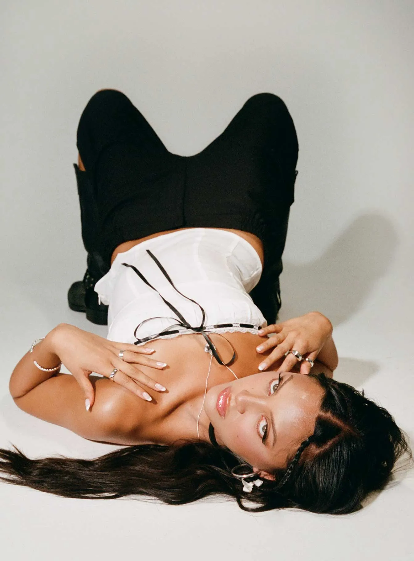 Elkin Strapless Top White sold by Princess Polly product image thumbnail 2