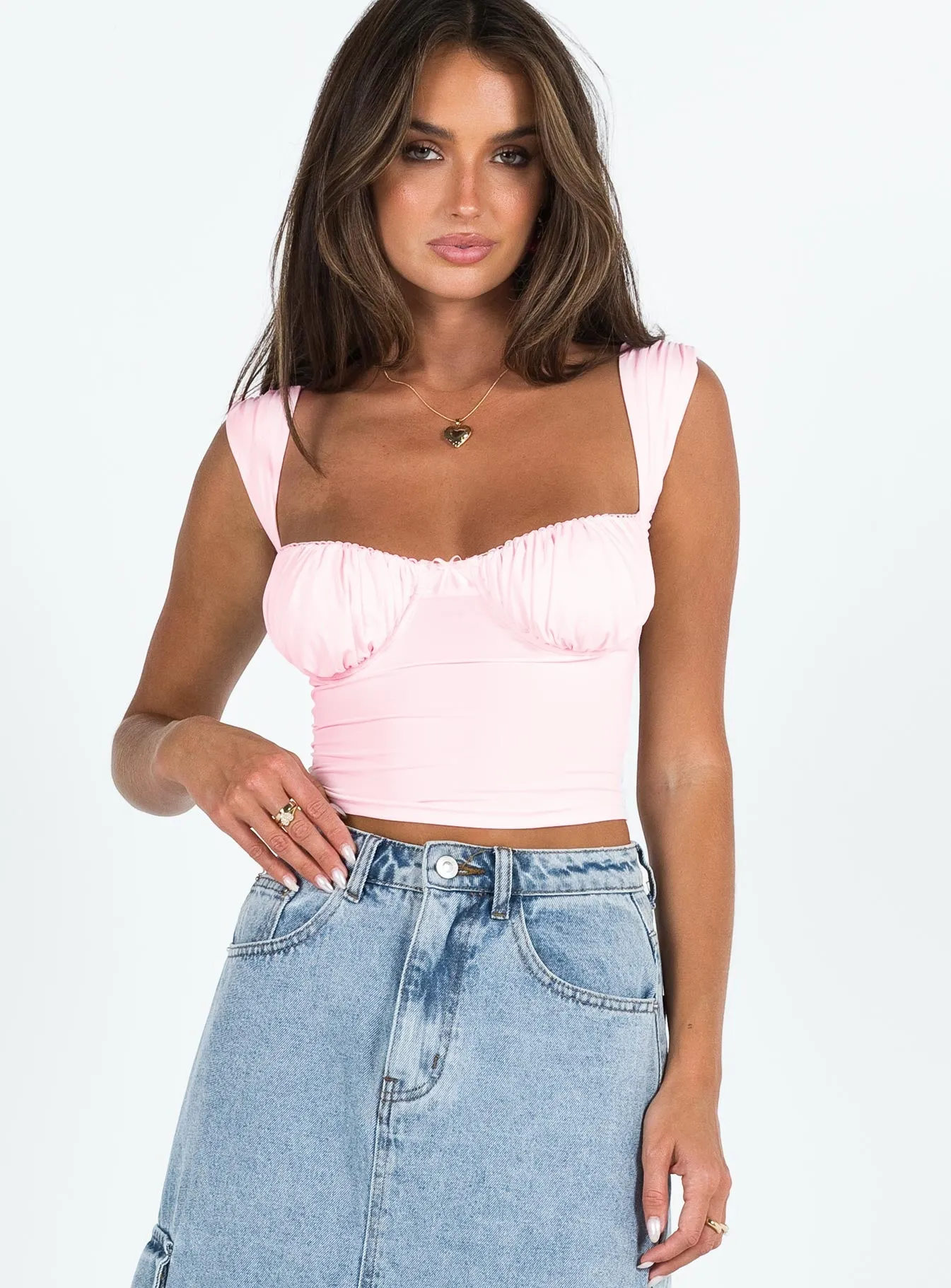 Candyce Top Pink sold by Princess Polly product image thumbnail 5