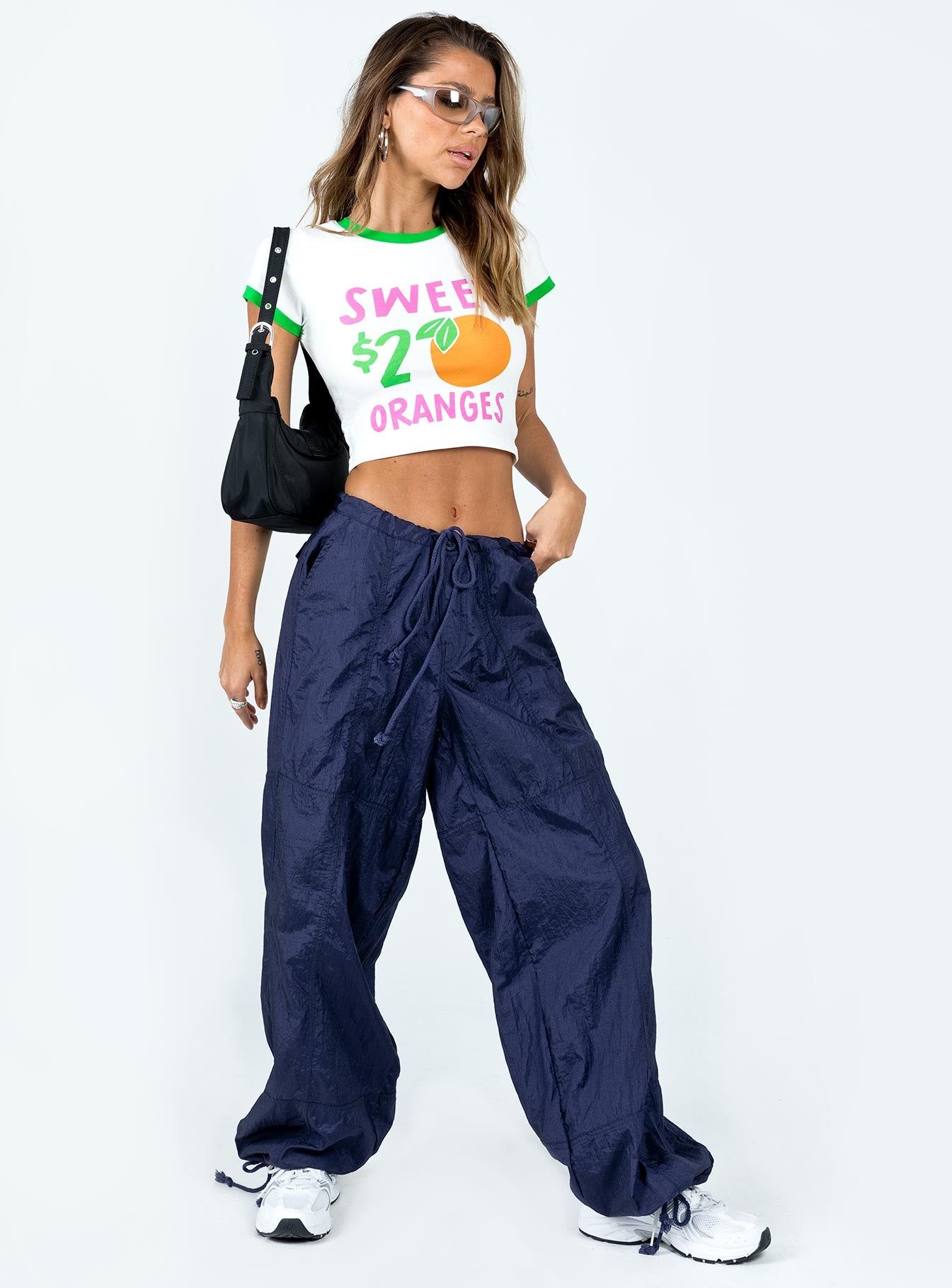 Sweet Oranges Ringer Tee White sold by Princess Polly product image thumbnail 3