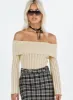 Sorrel Off The Shoulder Top Cream sold by Princess Polly