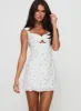 Summit Mini Dress Multi sold by Princess Polly