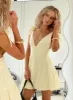 Galvis Mini Dress Lemon sold by Princess Polly