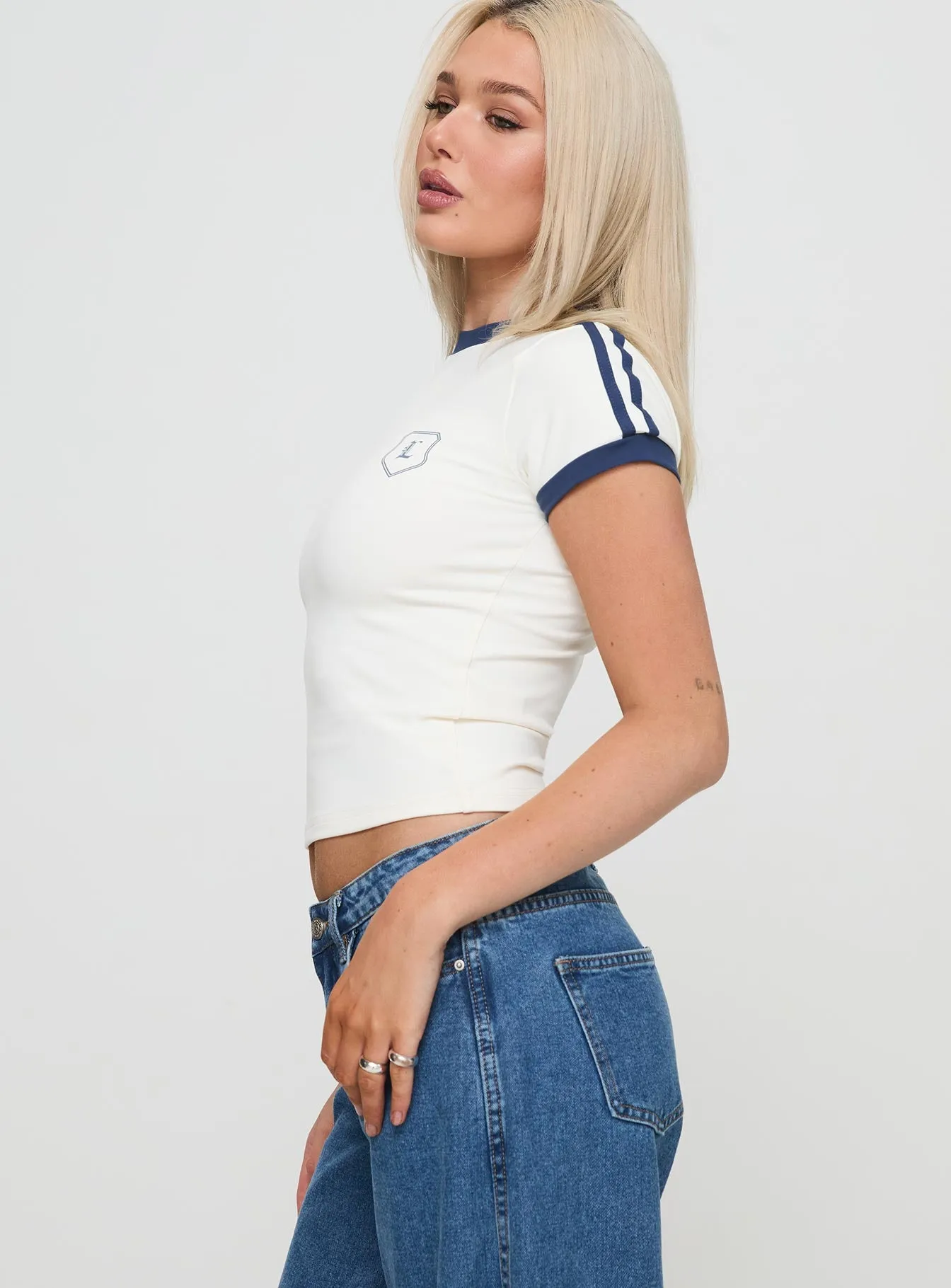 Clubhouse Tee Ivory sold by Princess Polly product image thumbnail 4