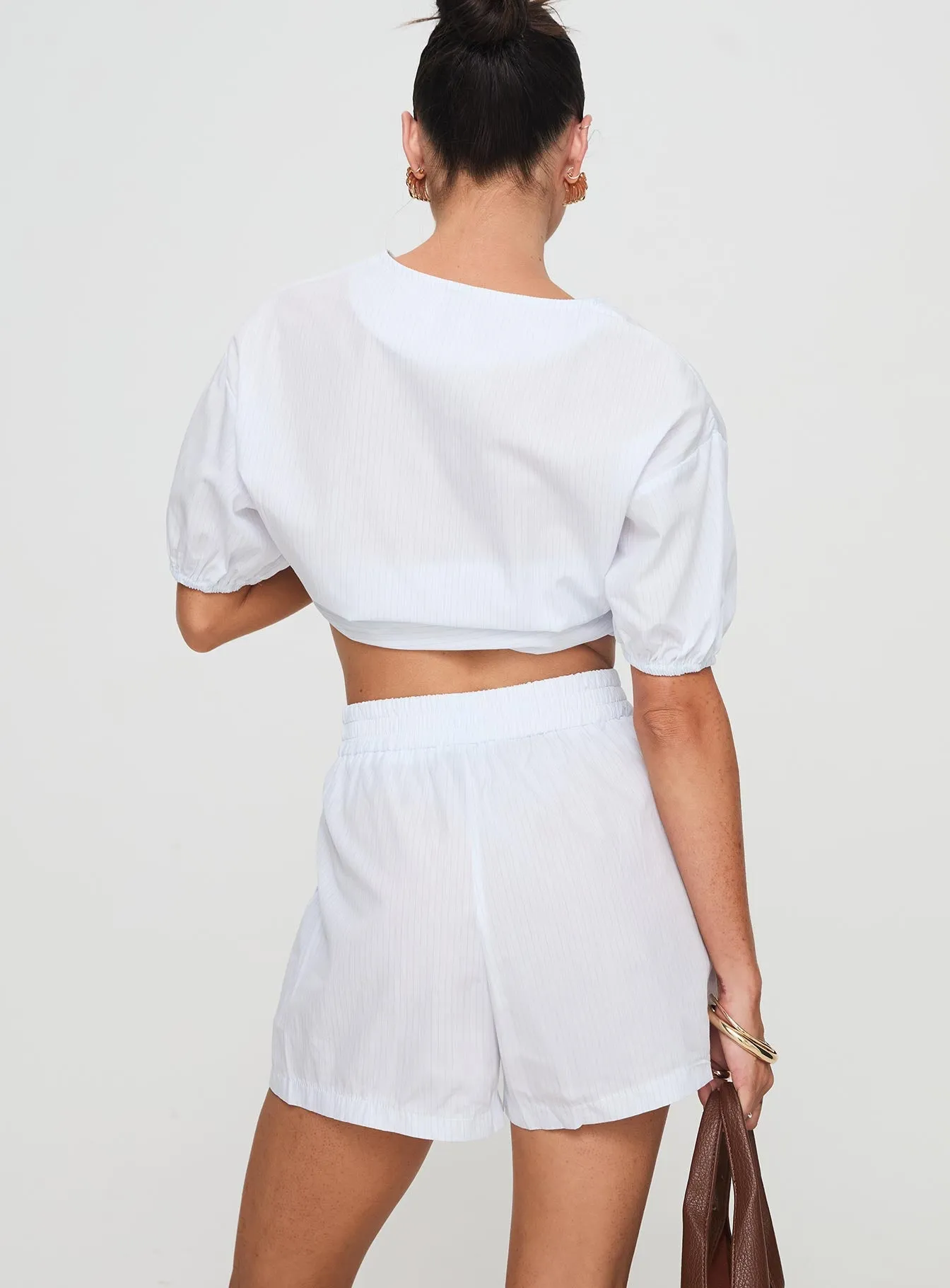 Sunblind Shorts White sold by Princess Polly product image thumbnail 5