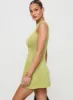 Oceana Mini Dress Green sold by Princess Polly