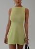 Oceana Mini Dress Green sold by Princess Polly