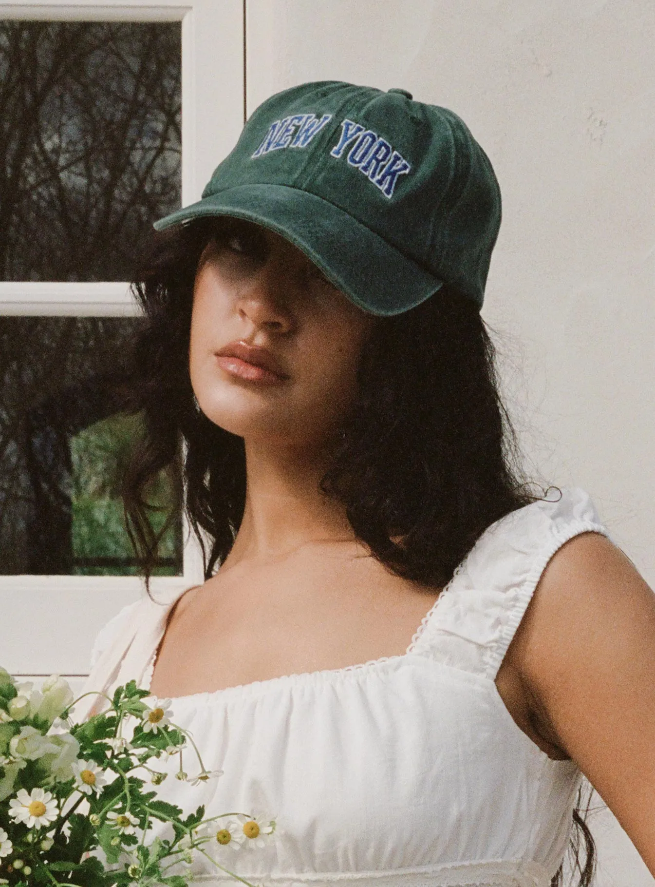 Seraphina Cap Green sold by Princess Polly