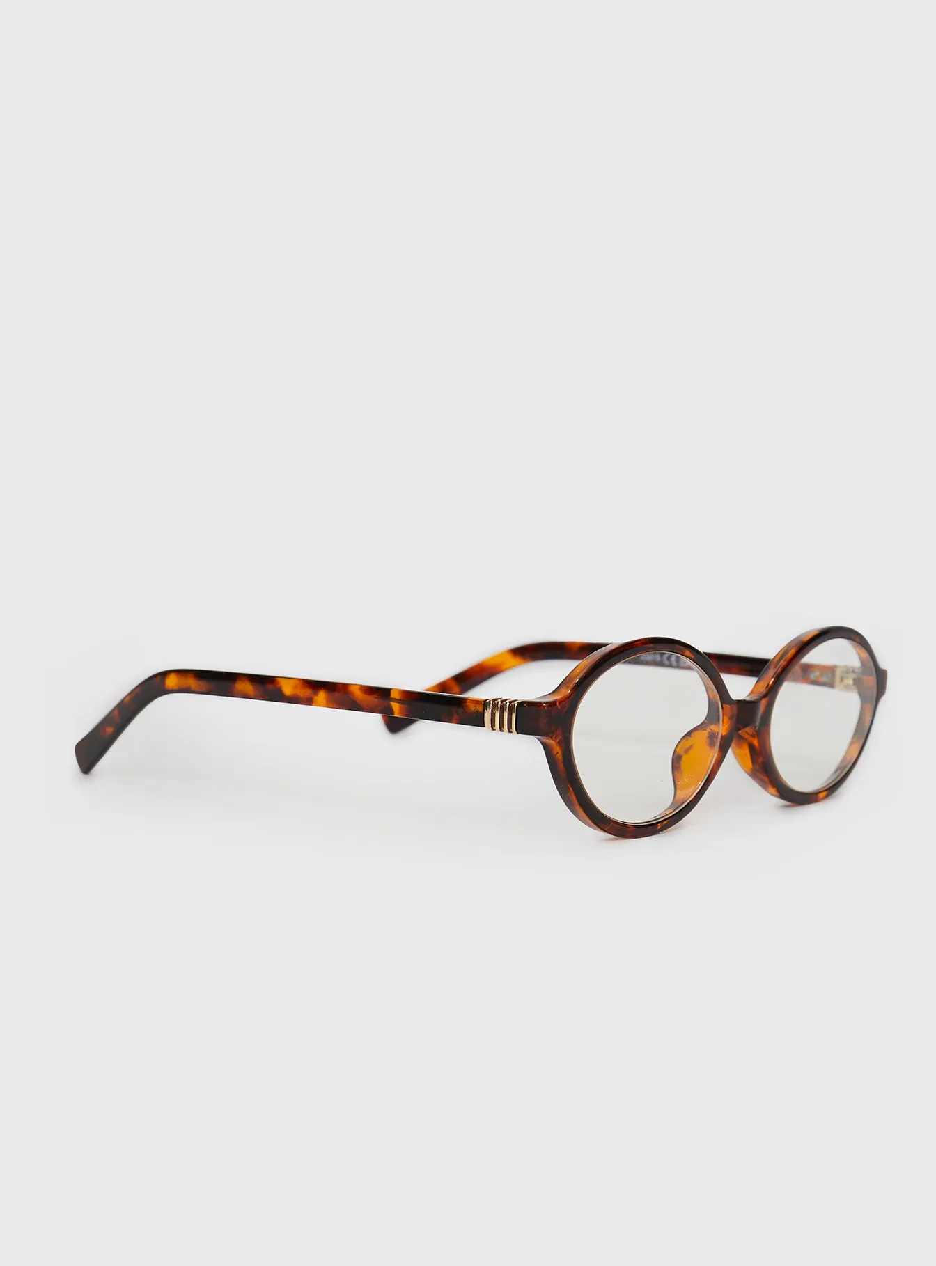 Timely Blue Light Glasses Tort sold by Princess Polly product image thumbnail 3
