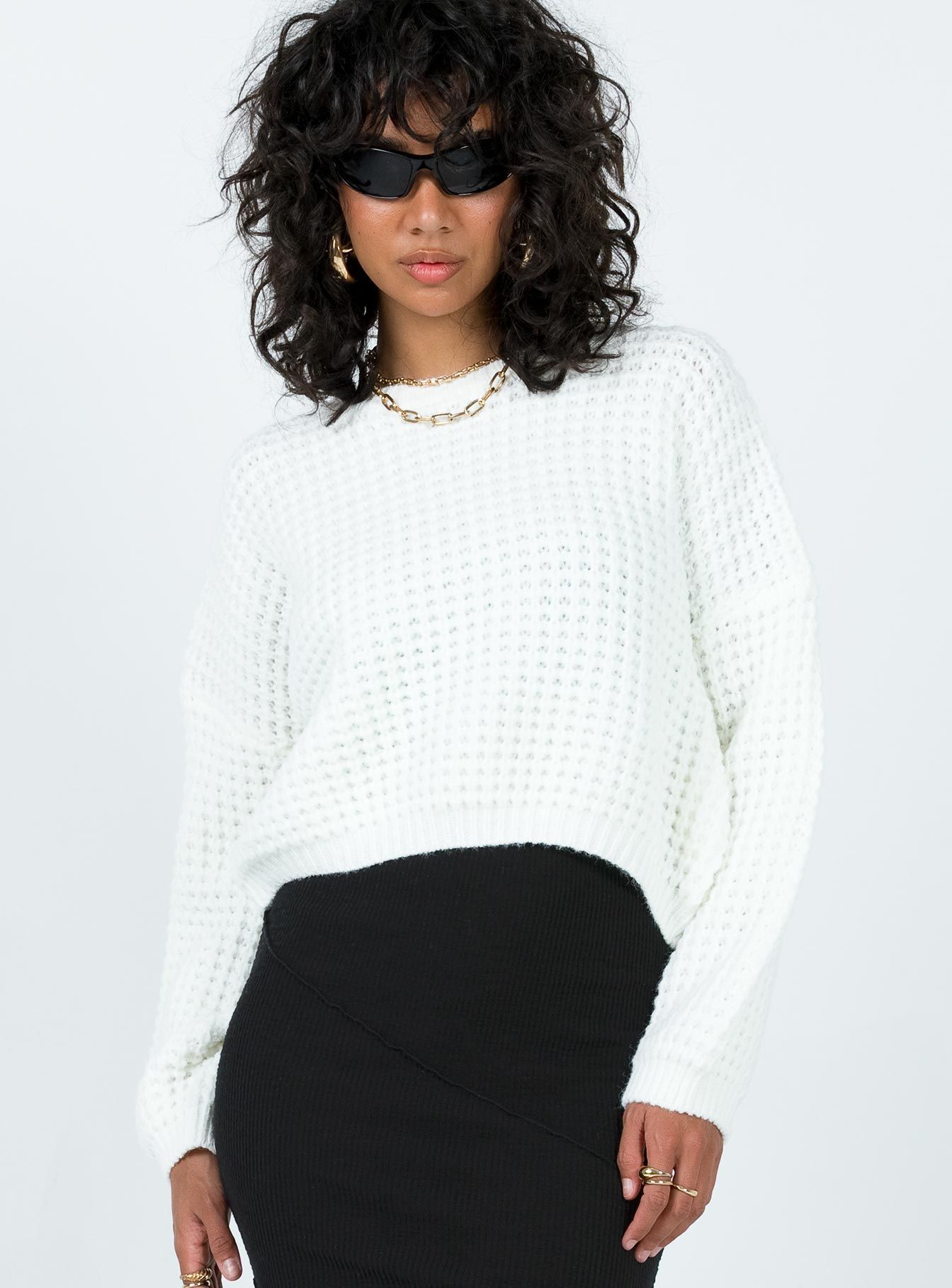 Calvary Sweater White sold by Princess Polly product image thumbnail 2