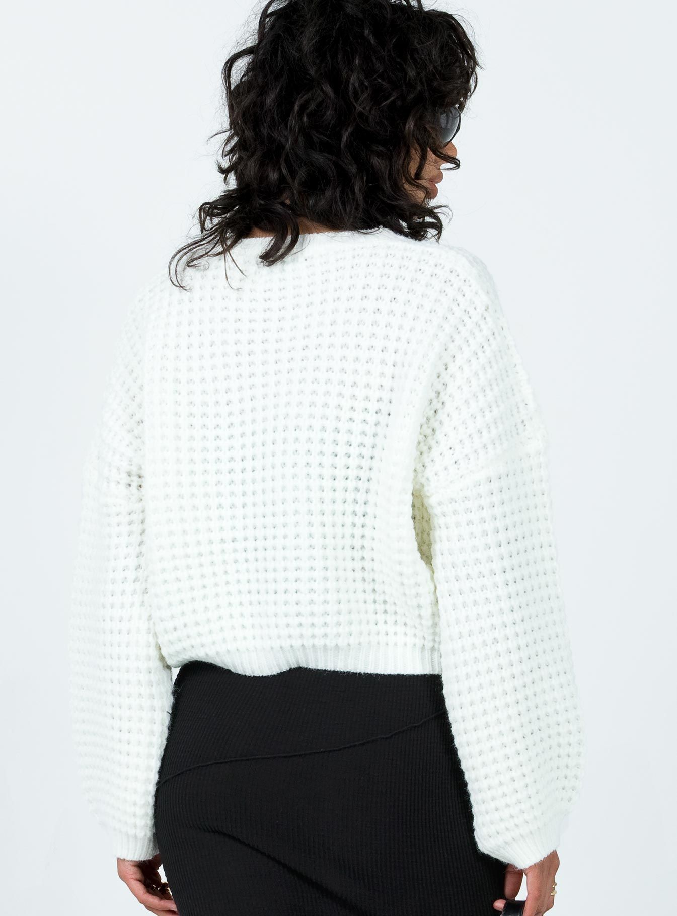 Calvary Sweater White sold by Princess Polly product image thumbnail 5