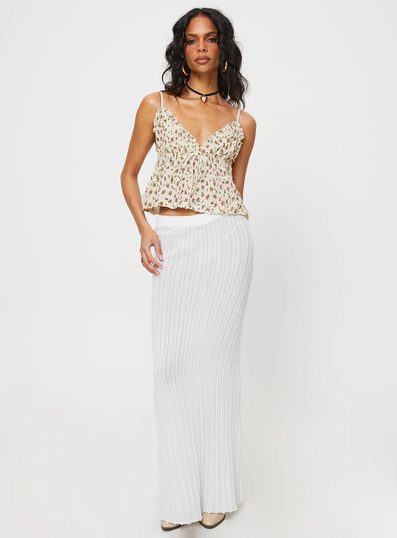 Kellan Top Cream Floral sold by Princess Polly product image thumbnail 3