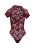 Giallo Bodysuit Burgundy sold by Princess Polly